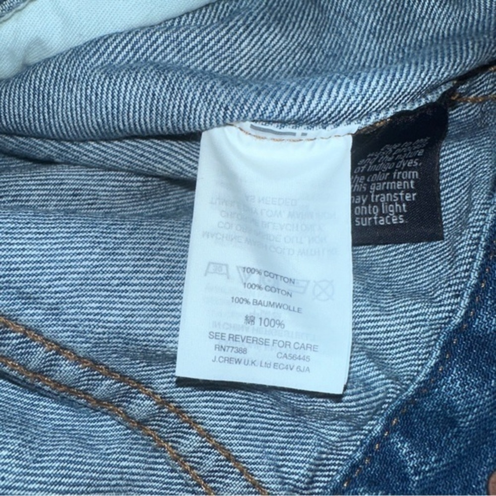 Madewell blue denim jean’s jacket‎ size XS - Picture 8 of 10